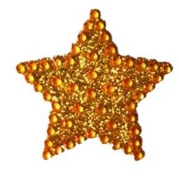 Kryształki Craft-Fun Series gwiazdki złoty Titanum Titanum
