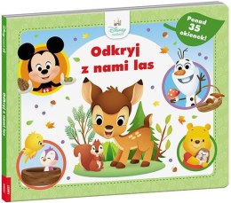 Książeczka edukacyjna Disney Maluch. Odkryj z nami las. Ameet (ok 9202) Ameet