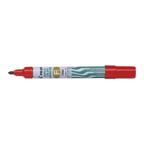Marker permanentny wkład czerwony 1,0mm okrągła końcówka Pilot (SCA-F-R) Pilot