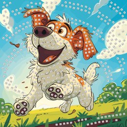 Mozaika biegnący pies Fun&Joy Fun&Joy