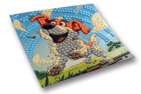 Mozaika biegnący pies Fun&Joy Fun&Joy