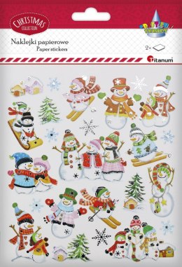 Naklejka (nalepka) Craft-Fun Series bałwanki xmass Titanum (DIY-XM(29)) Titanum