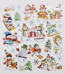 Naklejka (nalepka) Craft-Fun Series bałwanki xmass Titanum (DIY-XM(29)) Titanum