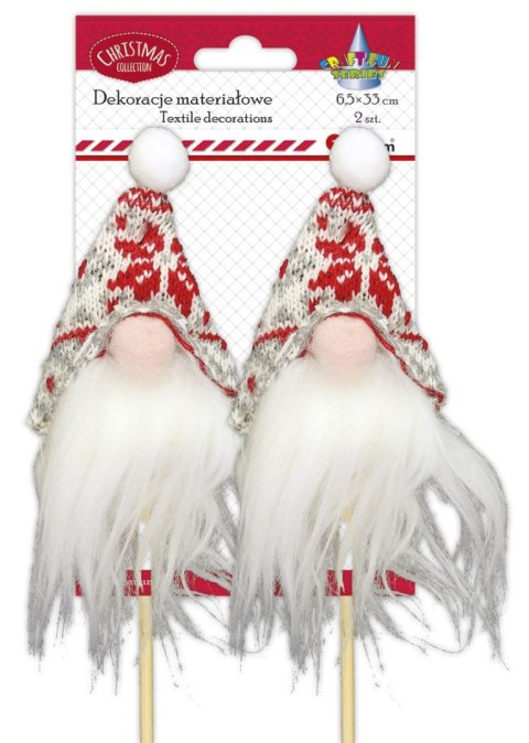 Ozdoba świąteczna Craft-Fun Series Skrzat na piku XMAS Titanum (DIY-XM(27)) Titanum