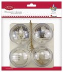 Ozdoba świąteczna Craft-Fun Series do złożenia Bombki akrylowe z widoczkami Titanum (DIY-XM(104)) Titanum