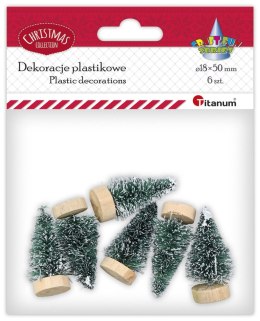 Ozdoba świąteczna Craft-Fun Series miniaturowa choinka Titanum (DIY-CH-12(7)) Titanum