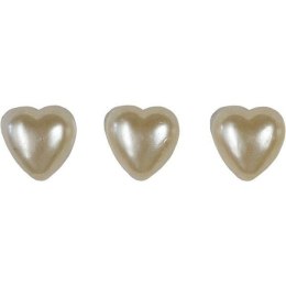 Perełki Craft-Fun Series samoprzylepne perełki serca białe Titanum Titanum