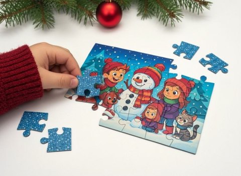 Puzzle Christmas - Happy Snowman 30 el. Alexander (50868) Alexander