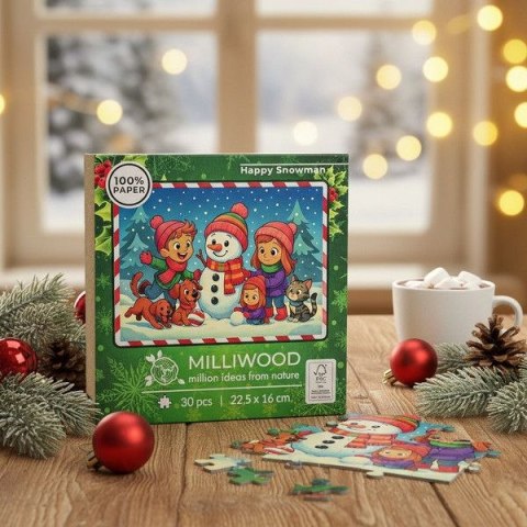 Puzzle Christmas - Happy Snowman 30 el. Alexander (50868) Alexander