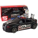 Samochód policyjny 1:16 Czarny Dźwięk Lean (13600) Lean