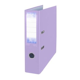 Segregator dźwigniowy A4/75 pastelowy fioletowy 5905658854676 PETITTE OFFICE A4 75mm fiolet Strigo (PO54676) Strigo