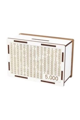 Skarbonka 5000 drewniana Cresco (224023) Cresco