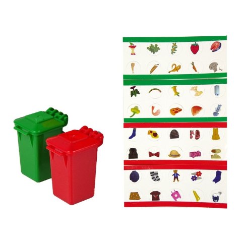 Śmieciarka Napęd Frykcyjnym Efekty Dźwiękowe Pomarańczowa 1:16 Segregowanie Lean (11082) Lean