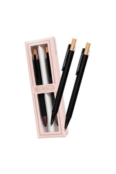 Zestaw piśmienniczy DYPLOMAT CZARNY Dy-02 DŁUGOPIS +OŁÓWEK Cresco (250053) Cresco