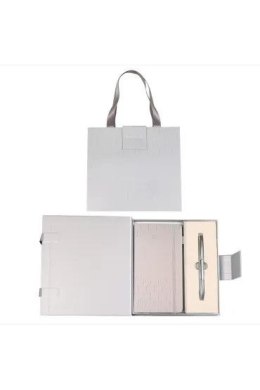 Zestaw piśmienniczy PREMIUM ELEGANT DŁUG.+NOTES W ETUI PREMIUM Cresco (850062-3) Cresco