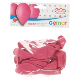 Balon gumowy BALON PASTEL pastelowy bordowa 260mm 10cal Godan (G90/07/10) Godan