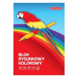 Blok rysunkowy 9583675 A4 mix 20k Herlitz (400198595) Herlitz
