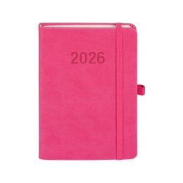 Kalendarz książkowy (terminarz) 2026 MEMOFIX DNS B6 Antra (różowy) Antra