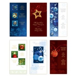 Kartka składana Bożenarodzenie firmowa DL Merigraf (DL) Merigraf