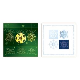 Kartka składana Bożenarodzenie firmowa bez tekstu kw Merigraf (KW) Merigraf