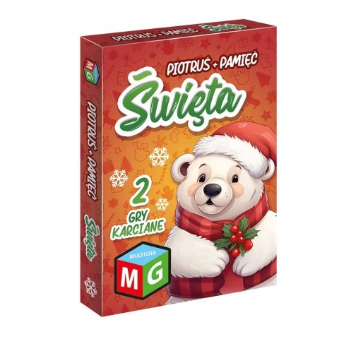 Karty Piotruś święta Multigra (0521) 25 sztuk Multigra