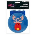 Kołozeszyt (kołonotatnik) notes na spirali renifer Starpak (433127) Starpak
