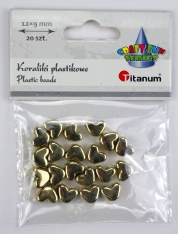 Koraliki kreatywne Craft-Fun Series lustrzane serca Titanum (25BJ033109) Titanum
