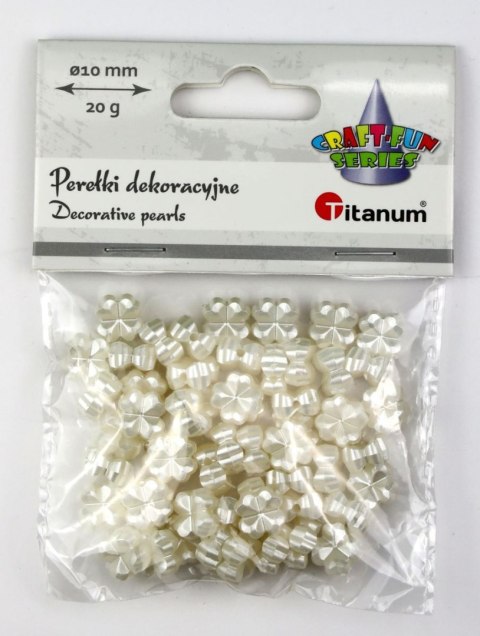 Koraliki kreatywne Craft-Fun Series czterolistna koniczyna Titanum (25BJ033166-3) Titanum