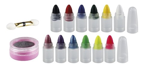 Kredki do malowania twarzy segmentowe mix 12 kol. Titanum Titanum