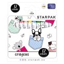 Kredki ołówkowe Minisy Starpak (490945) Starpak