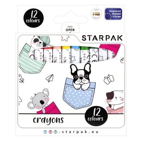 Kredki ołówkowe Minisy Starpak (490945) Starpak