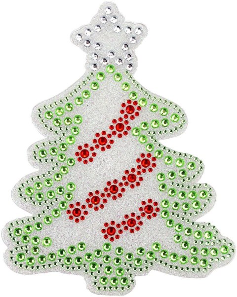 Kryształki Craft-Fun Series Choinka czerwono-zielony Titanum (25MH0513-2) Titanum