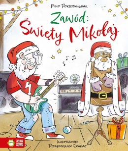 Książeczka edukacyjna Zawód: Święty Mikołaj Zielona Sowa Zielona Sowa