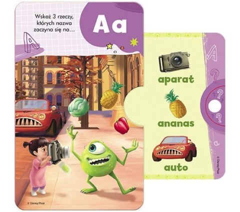 Książka dla dzieci Disney. Karty Alfabet Ameet (KWY 9101) Ameet
