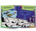 Książka dla dzieci Hot Wheels™. Pstryk! Co widać nocą?? Ameet (GLO 1601) Ameet