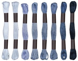 Mulina Craft-Fun Series tonacja szara 8 kol. Titanum (21DT0514-5) Titanum