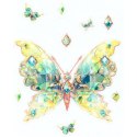 Naklejka (nalepka) Craft-Fun Sereis Motyle foliowe Titanum (25MD008) Titanum