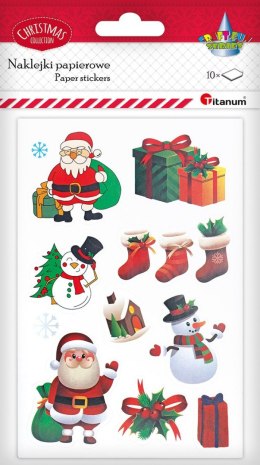 Naklejka (nalepka) Craft-Fun Series 10 plansz Boże Narodzenie Titanum (25XQ0521-4) Titanum