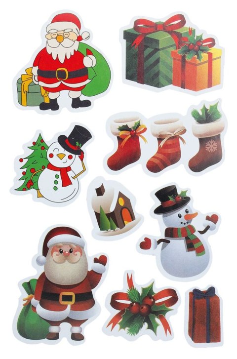 Naklejka (nalepka) Craft-Fun Series 10 plansz Boże Narodzenie Titanum (25XQ0521-4) Titanum