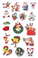Naklejka (nalepka) Craft-Fun Series 10 plansz Boże Narodzenie Titanum (25XQ0521-5) Titanum