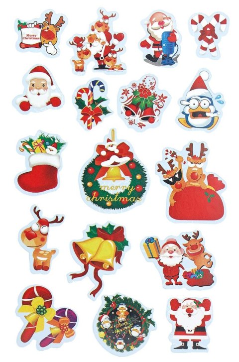 Naklejka (nalepka) Craft-Fun Series 10 plansz Boże Narodzenie Titanum (25XQ0521-5) Titanum