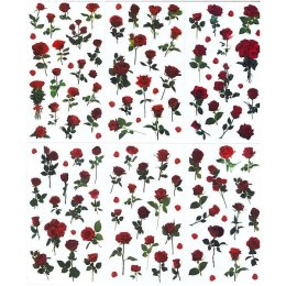 Naklejka (nalepka) Craft-Fun Series Róże foliowe Titanum (25MD002) Titanum