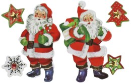 Naklejka (nalepka) Craft-Fun Series dekoracje samoprzylepne Mikołaje Titanum (19XQ18-6) Titanum