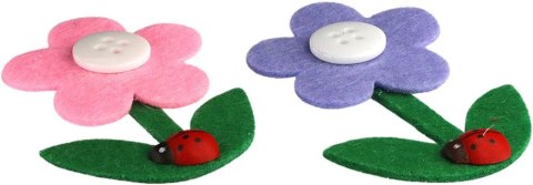 Naklejka (nalepka) Craft-Fun Series filcowe 3D kwiaty Titanum (M-03) Titanum