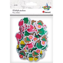 Naklejka (nalepka) Craft-Fun Series piankowe Kwiaty Titanum (4674) Titanum