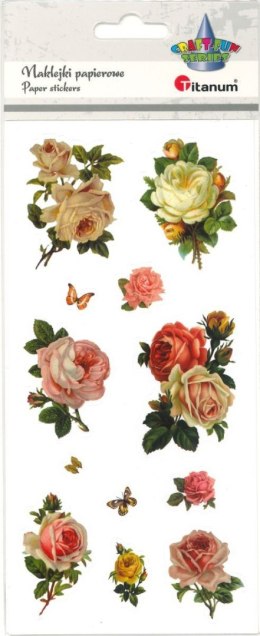 Naklejka (nalepka) Craft-Fun Series róże Titanum (25BJ033163) Titanum