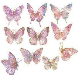 Naklejka (nalepka) Craft-Fun Series Motyle różowe Naklejki foliowe Titanum (25CR002) Titanum