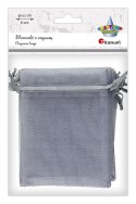 Organza Craft-Fun Series Woreczki z organzy szare Titanum (25BJ033127-4) Titanum