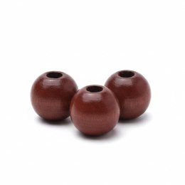 Ozdoba drewniana Craft-Fun Series Korale drewniane w kolorze ciemnobrązowym Titanum (25KBZ003) Titanum