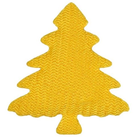 Ozdoba materiałowa Craft-Fun Series Złote choinki Titanum (BJ25042703) Titanum